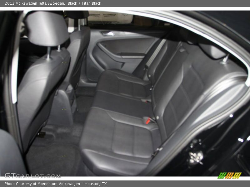 Black / Titan Black 2012 Volkswagen Jetta SE Sedan