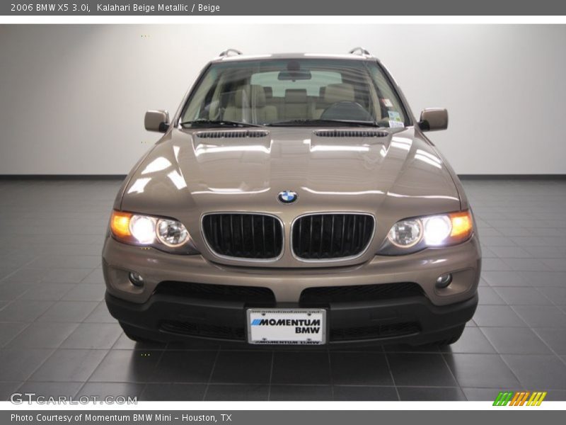 Kalahari Beige Metallic / Beige 2006 BMW X5 3.0i