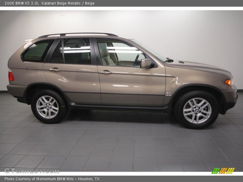 Kalahari Beige Metallic / Beige 2006 BMW X5 3.0i