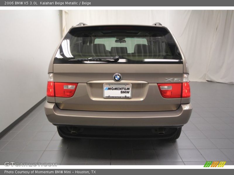Kalahari Beige Metallic / Beige 2006 BMW X5 3.0i