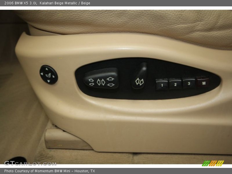 Kalahari Beige Metallic / Beige 2006 BMW X5 3.0i