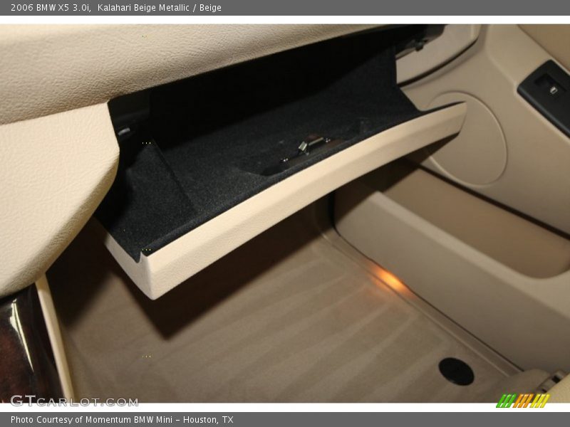 Kalahari Beige Metallic / Beige 2006 BMW X5 3.0i