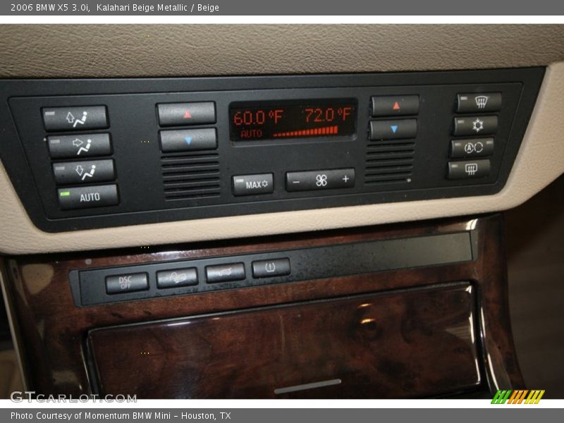 Kalahari Beige Metallic / Beige 2006 BMW X5 3.0i