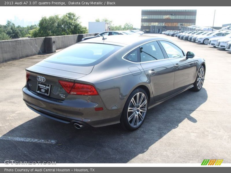 Dakota Gray Metallic / Black 2013 Audi A7 3.0T quattro Prestige