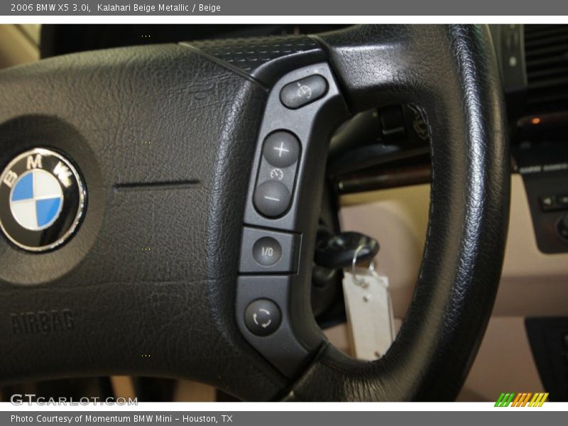 Kalahari Beige Metallic / Beige 2006 BMW X5 3.0i