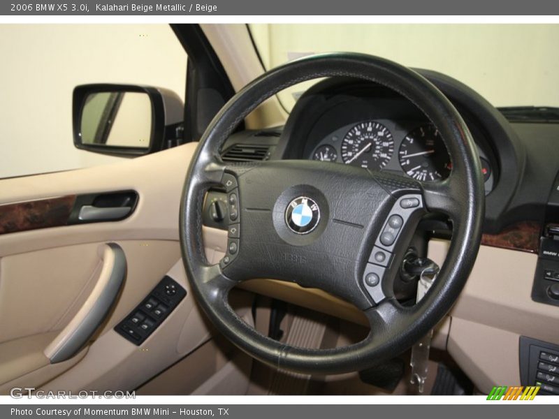 Kalahari Beige Metallic / Beige 2006 BMW X5 3.0i