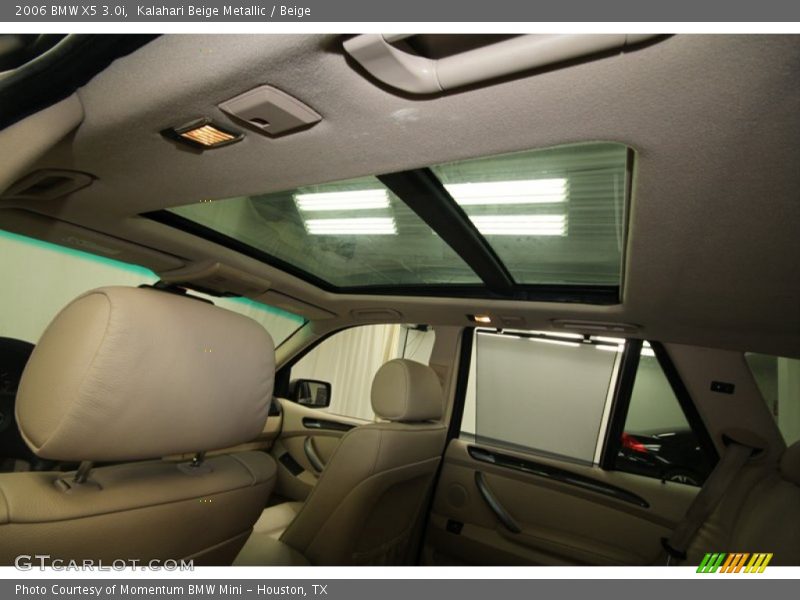 Kalahari Beige Metallic / Beige 2006 BMW X5 3.0i