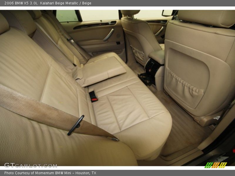 Kalahari Beige Metallic / Beige 2006 BMW X5 3.0i
