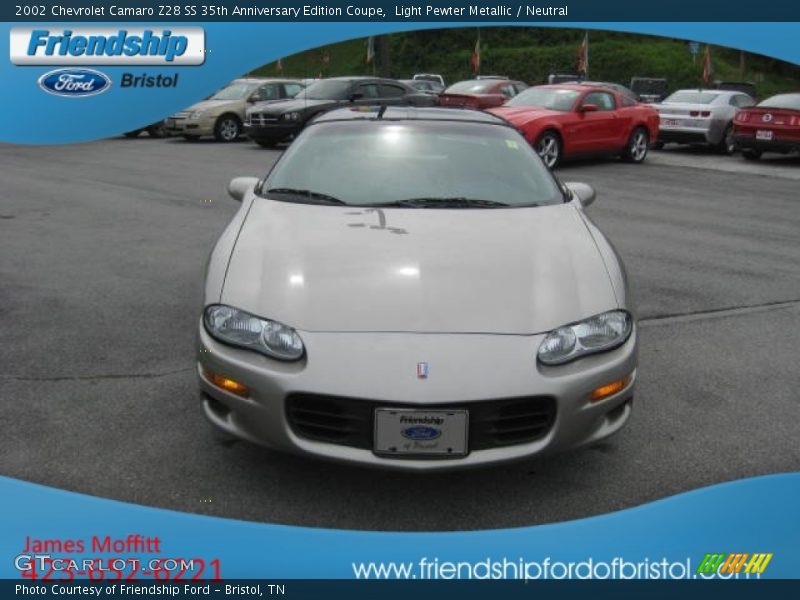 Light Pewter Metallic / Neutral 2002 Chevrolet Camaro Z28 SS 35th Anniversary Edition Coupe