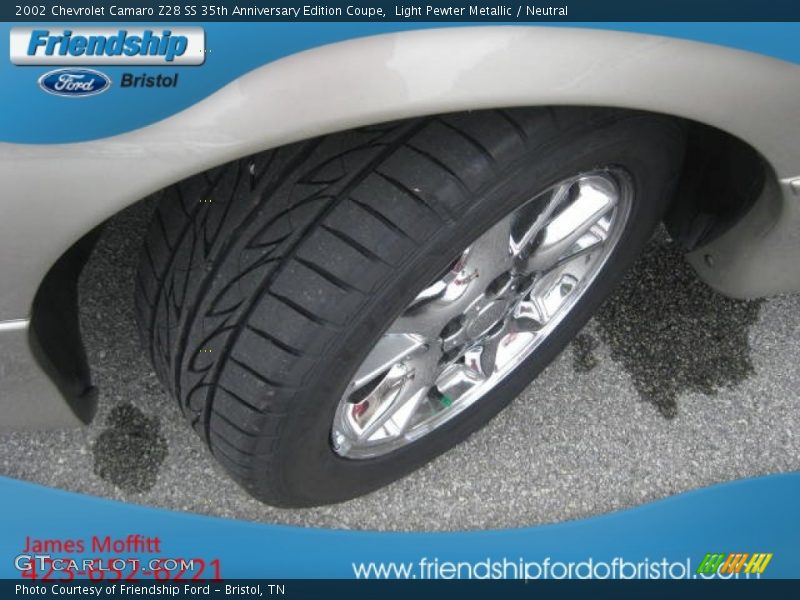 Light Pewter Metallic / Neutral 2002 Chevrolet Camaro Z28 SS 35th Anniversary Edition Coupe
