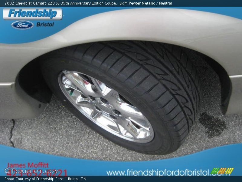 Light Pewter Metallic / Neutral 2002 Chevrolet Camaro Z28 SS 35th Anniversary Edition Coupe