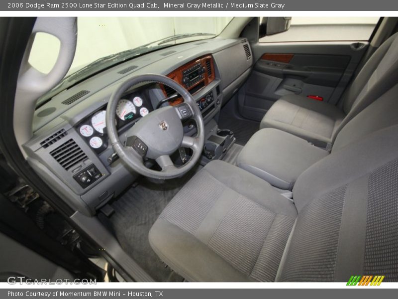Mineral Gray Metallic / Medium Slate Gray 2006 Dodge Ram 2500 Lone Star Edition Quad Cab