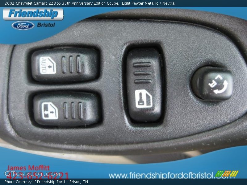 Light Pewter Metallic / Neutral 2002 Chevrolet Camaro Z28 SS 35th Anniversary Edition Coupe