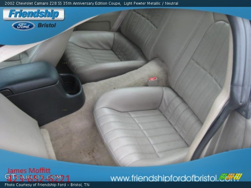 Light Pewter Metallic / Neutral 2002 Chevrolet Camaro Z28 SS 35th Anniversary Edition Coupe