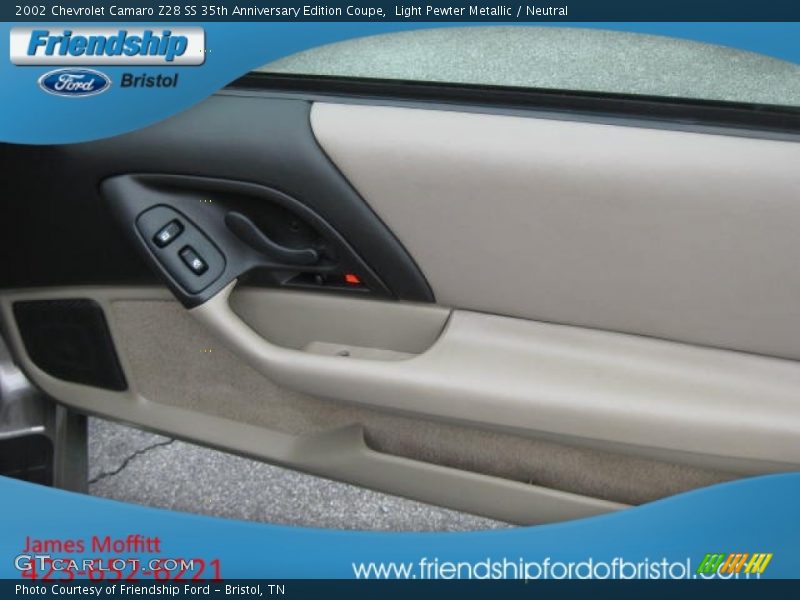 Light Pewter Metallic / Neutral 2002 Chevrolet Camaro Z28 SS 35th Anniversary Edition Coupe