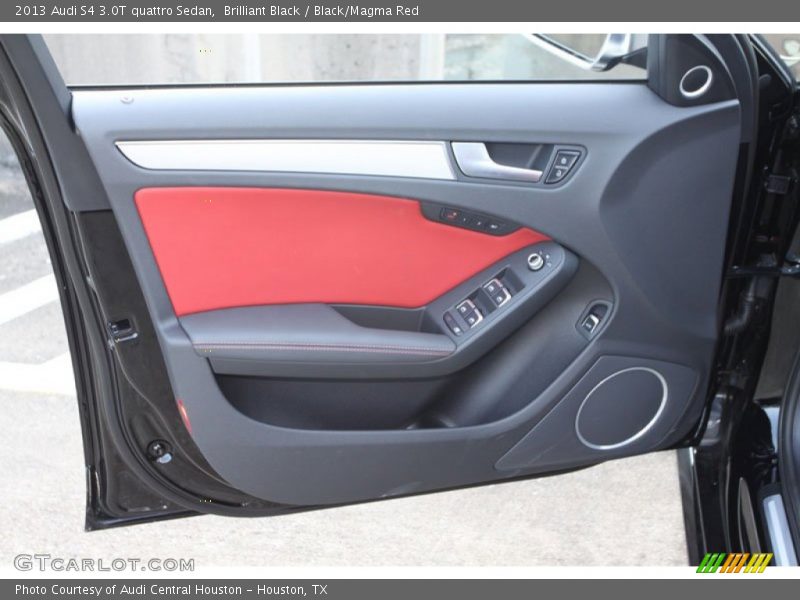Door Panel of 2013 S4 3.0T quattro Sedan
