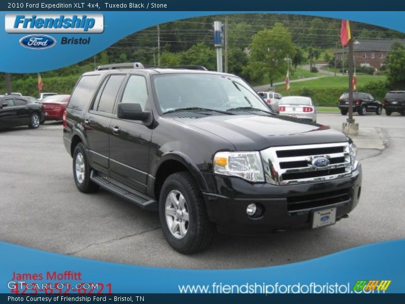 Tuxedo Black / Stone 2010 Ford Expedition XLT 4x4