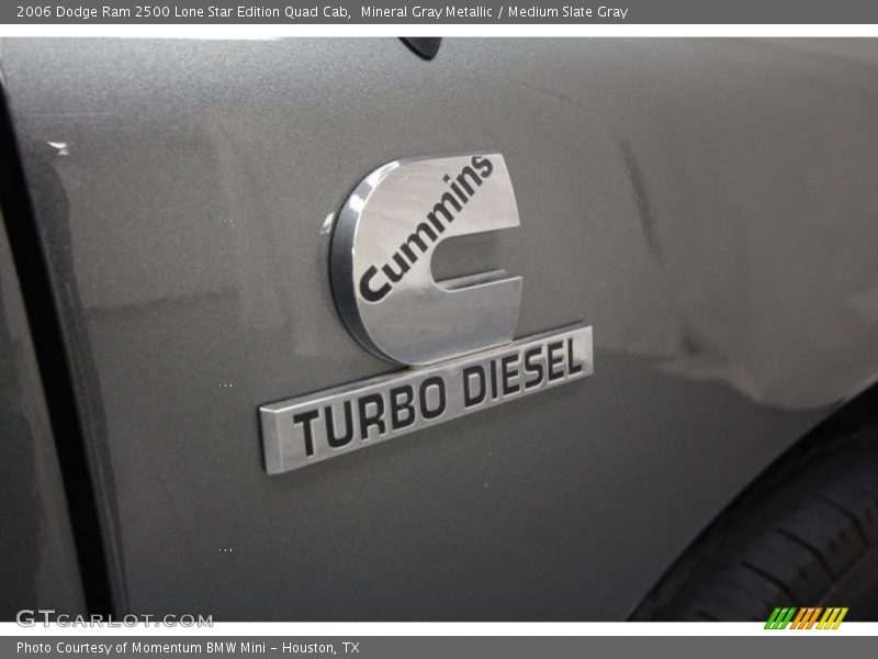 Mineral Gray Metallic / Medium Slate Gray 2006 Dodge Ram 2500 Lone Star Edition Quad Cab