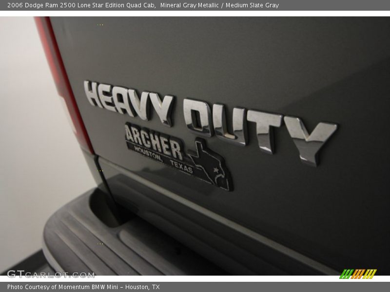 Mineral Gray Metallic / Medium Slate Gray 2006 Dodge Ram 2500 Lone Star Edition Quad Cab