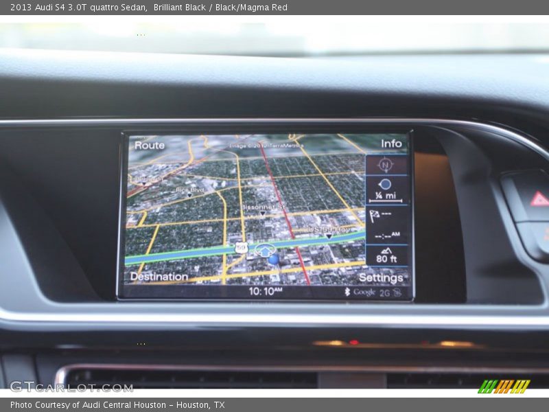 Navigation of 2013 S4 3.0T quattro Sedan