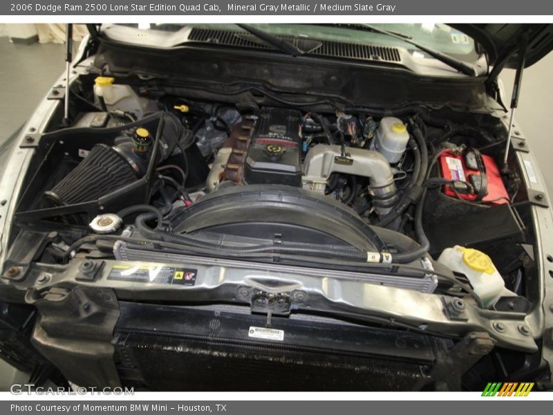 Mineral Gray Metallic / Medium Slate Gray 2006 Dodge Ram 2500 Lone Star Edition Quad Cab