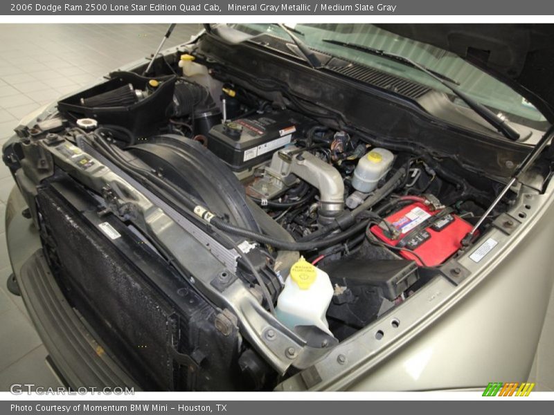 Mineral Gray Metallic / Medium Slate Gray 2006 Dodge Ram 2500 Lone Star Edition Quad Cab