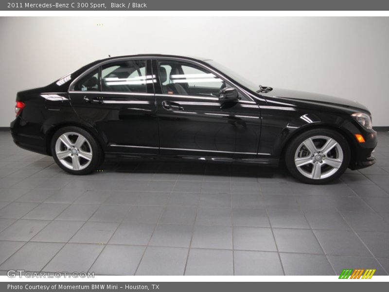 Black / Black 2011 Mercedes-Benz C 300 Sport