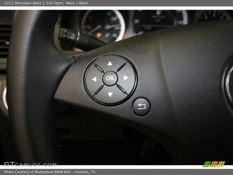 Black / Black 2011 Mercedes-Benz C 300 Sport