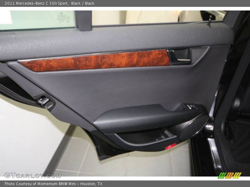 Black / Black 2011 Mercedes-Benz C 300 Sport