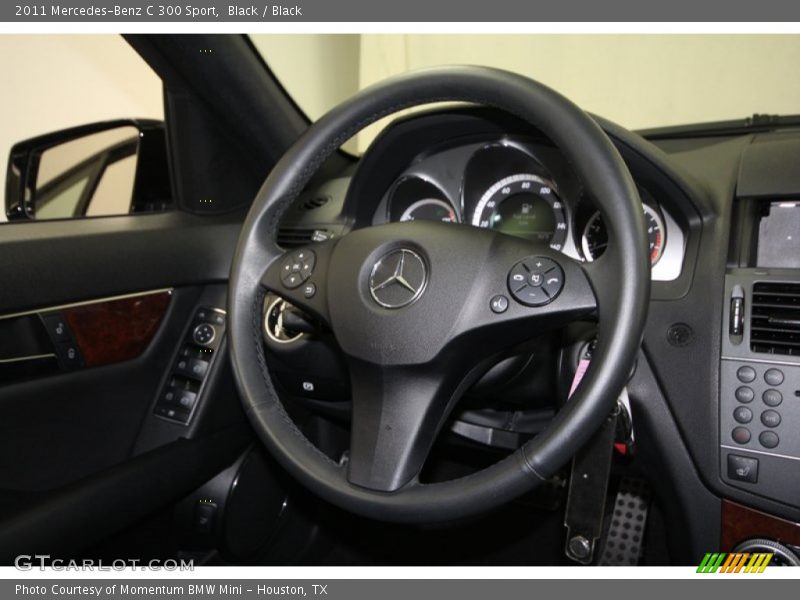 Black / Black 2011 Mercedes-Benz C 300 Sport