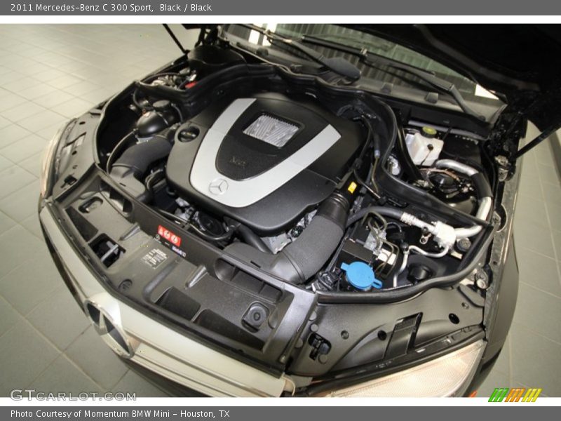 Black / Black 2011 Mercedes-Benz C 300 Sport