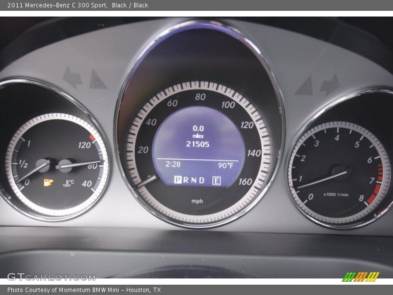 Black / Black 2011 Mercedes-Benz C 300 Sport