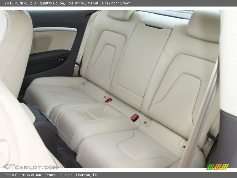 Ibis White / Velvet Beige/Moor Brown 2013 Audi A5 2.0T quattro Coupe