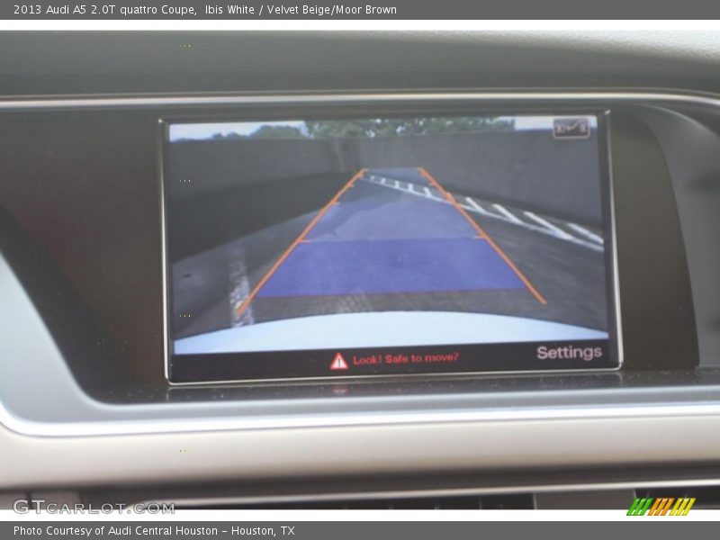 Ibis White / Velvet Beige/Moor Brown 2013 Audi A5 2.0T quattro Coupe
