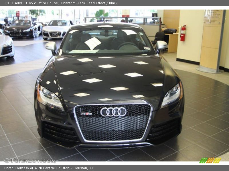 Phantom Black Pearl Effect / Black 2013 Audi TT RS quattro Coupe