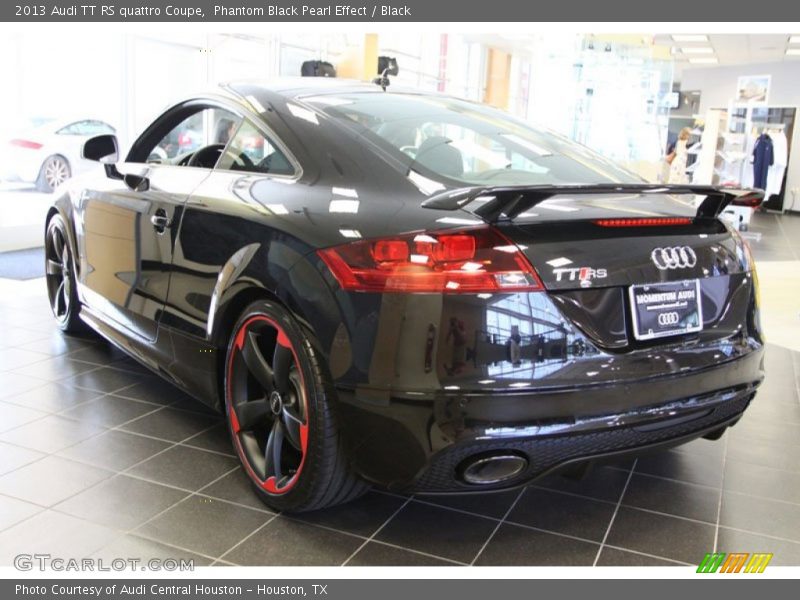 Phantom Black Pearl Effect / Black 2013 Audi TT RS quattro Coupe