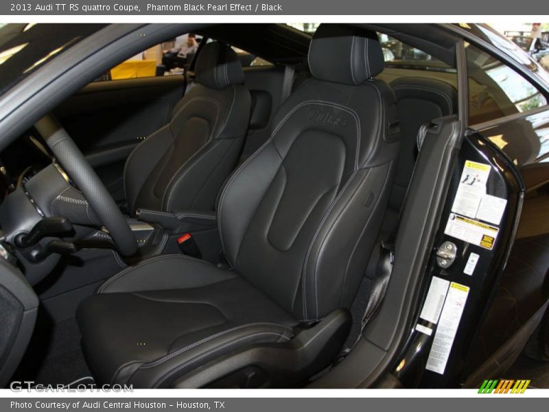  2013 TT RS quattro Coupe Black Interior