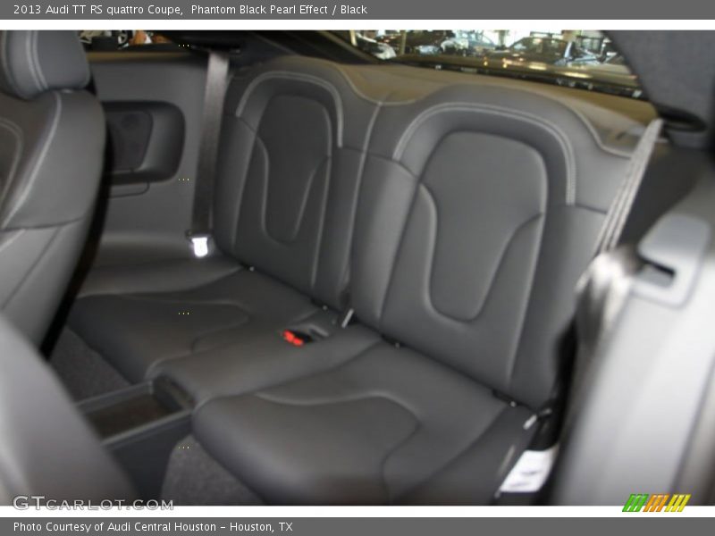 Rear Seat of 2013 TT RS quattro Coupe