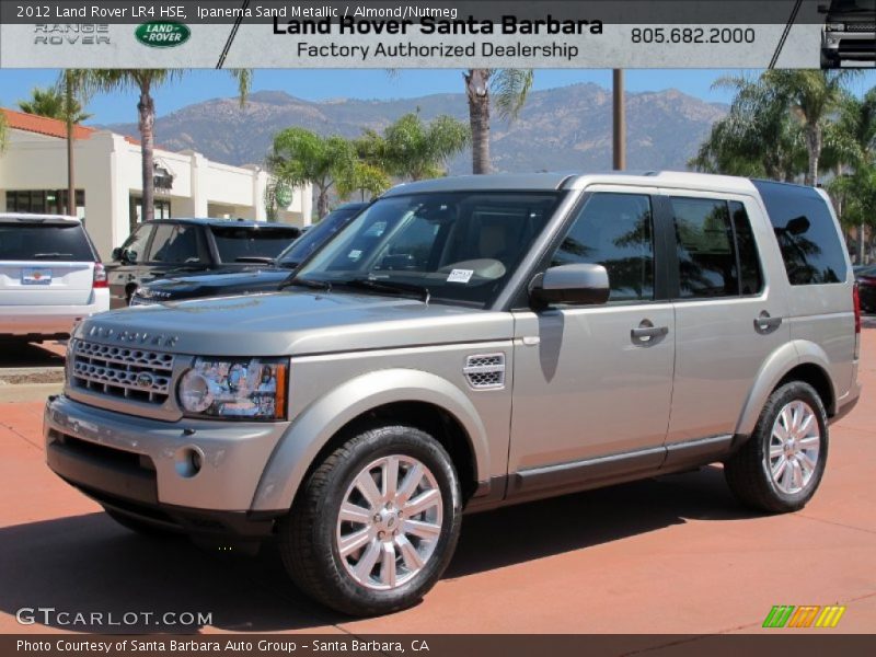 Ipanema Sand Metallic / Almond/Nutmeg 2012 Land Rover LR4 HSE