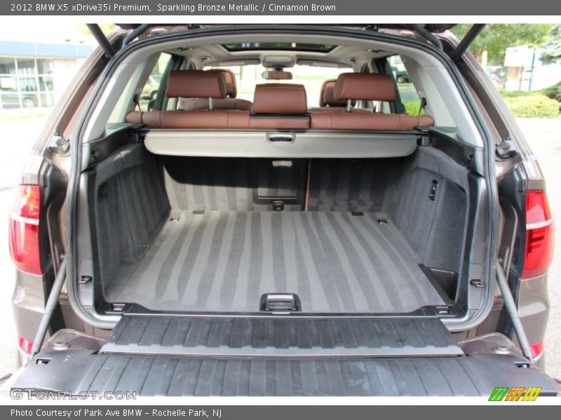Sparkling Bronze Metallic / Cinnamon Brown 2012 BMW X5 xDrive35i Premium