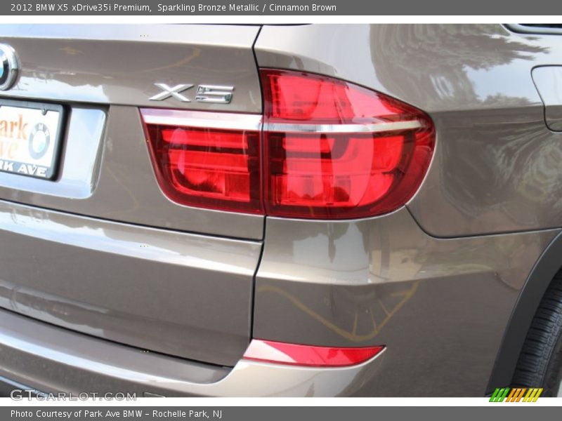 Sparkling Bronze Metallic / Cinnamon Brown 2012 BMW X5 xDrive35i Premium