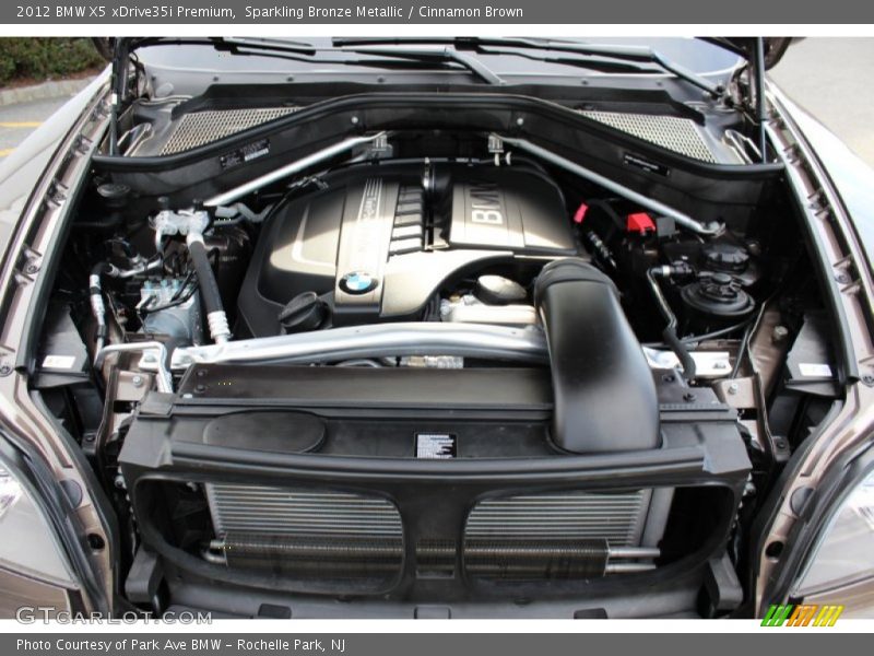 Sparkling Bronze Metallic / Cinnamon Brown 2012 BMW X5 xDrive35i Premium