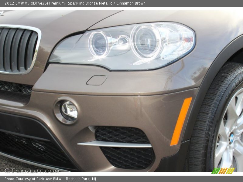 Sparkling Bronze Metallic / Cinnamon Brown 2012 BMW X5 xDrive35i Premium