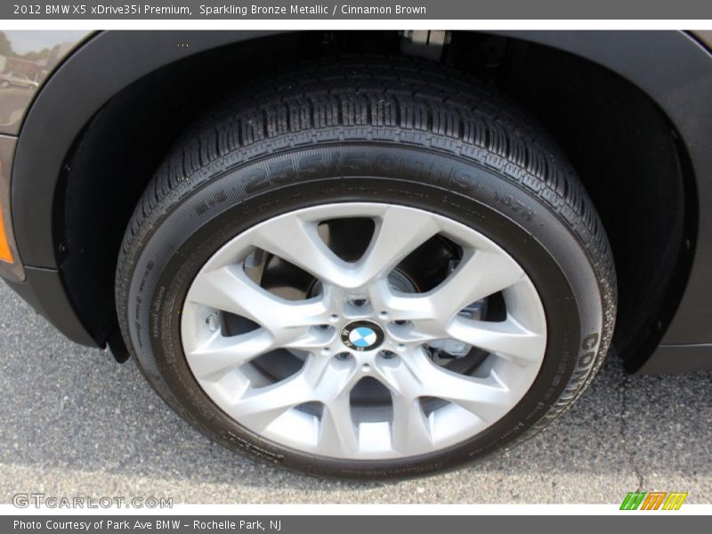 Sparkling Bronze Metallic / Cinnamon Brown 2012 BMW X5 xDrive35i Premium