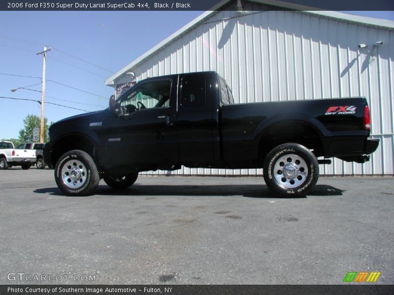 Black / Black 2006 Ford F350 Super Duty Lariat SuperCab 4x4