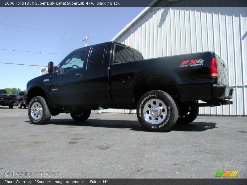 Black / Black 2006 Ford F350 Super Duty Lariat SuperCab 4x4
