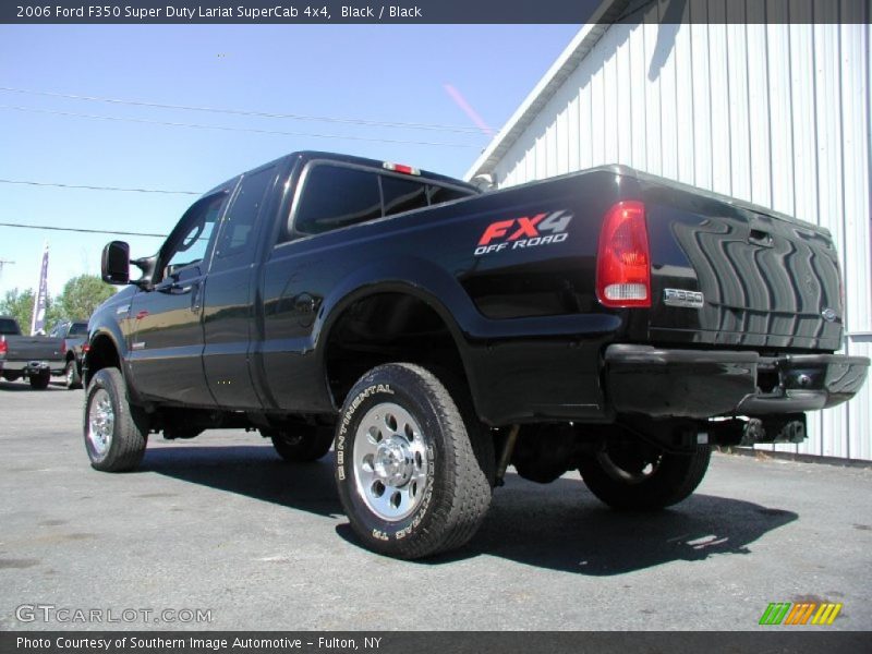 Black / Black 2006 Ford F350 Super Duty Lariat SuperCab 4x4