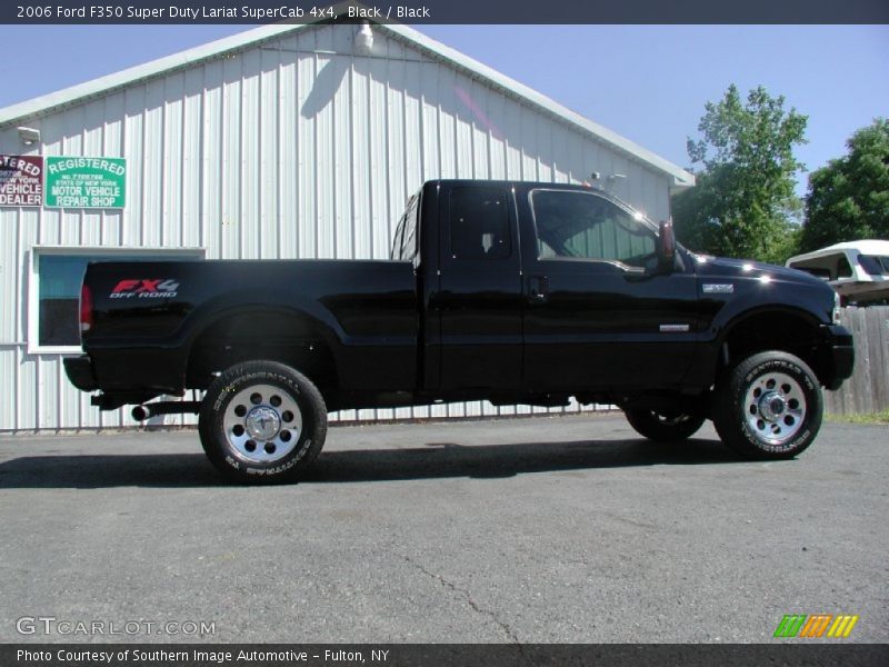 Black / Black 2006 Ford F350 Super Duty Lariat SuperCab 4x4