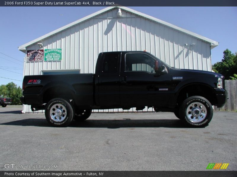 Black / Black 2006 Ford F350 Super Duty Lariat SuperCab 4x4
