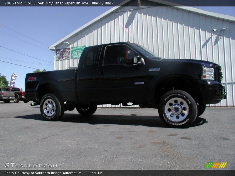 Black / Black 2006 Ford F350 Super Duty Lariat SuperCab 4x4